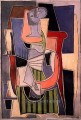 Mujer sentada en un sillón cubista de 1922 Pablo Picasso